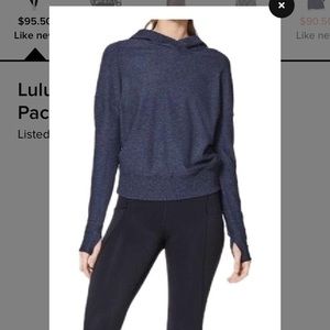 NWOT lululemon lead the pack hoodie